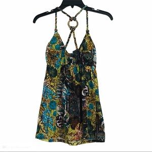 EUC Belle Du Jour halter top. Med (juniors)